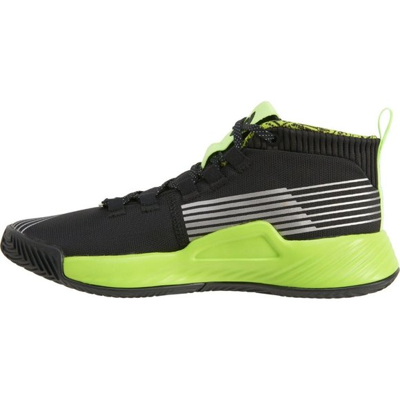 adidas Dame 5 Star Wars Lightsaber Basketball Shoes Sneaker Black Green Boys 6 - Picture 8 of 12